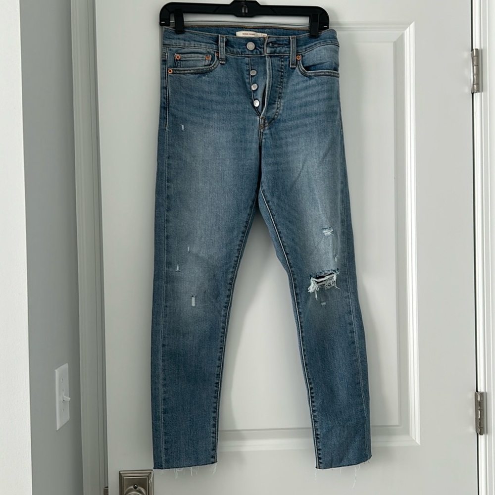 Levi’s wedgie skinny jeans